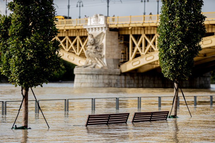 Венгрия, Дунай, наводнение