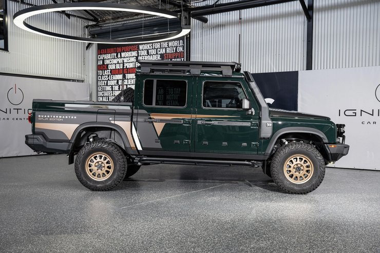 пикап Ineos Grenadier, новый Ineos Grenadier, Ineos Grenadier Quartermaster