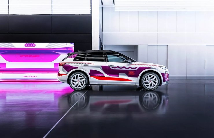 кросовер Audi Q6, Новий Audi Q6, Audi Q6 e-tron, Audi Q6, електромобіль Audi, Audi Q6 2024