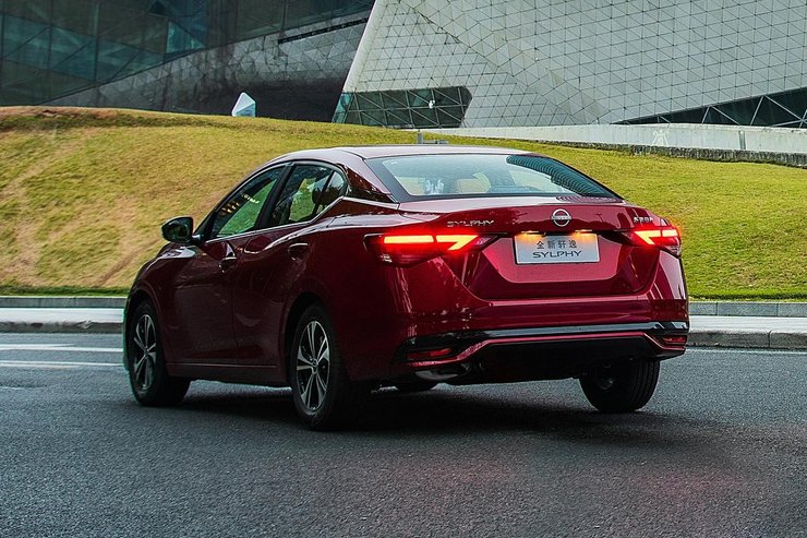 Nissan Sylphy 2023, Nissan Sylphy, Nissan Sentra 2023, Nissan Sentra, новий Nissan Sentra, седан Nissan Sentra