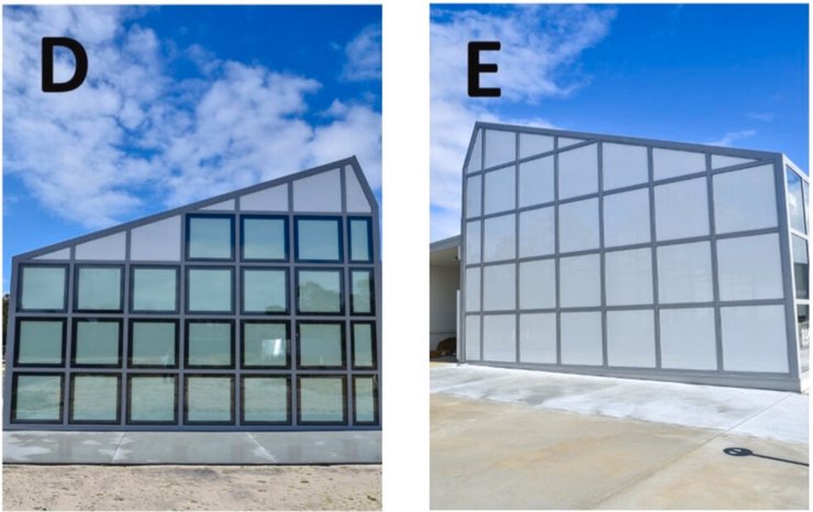 Теллицы с солнечными окнами