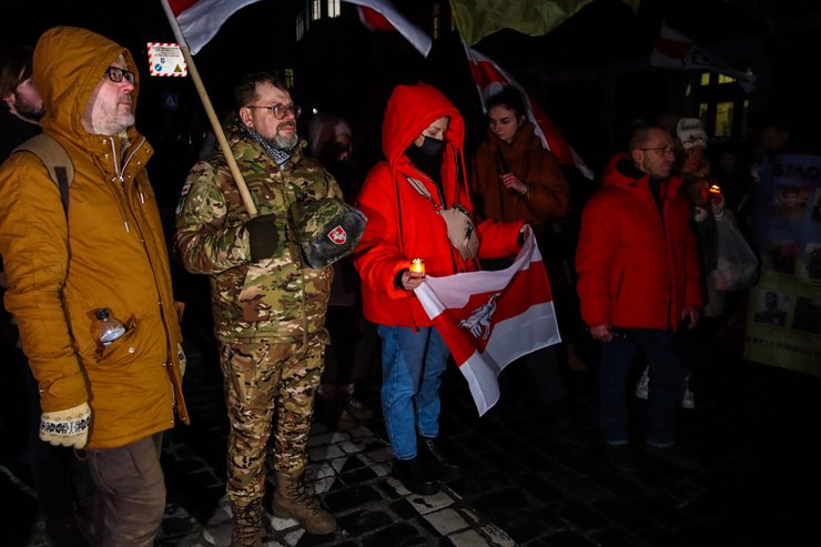 Участники марша, Михаил Жизневский