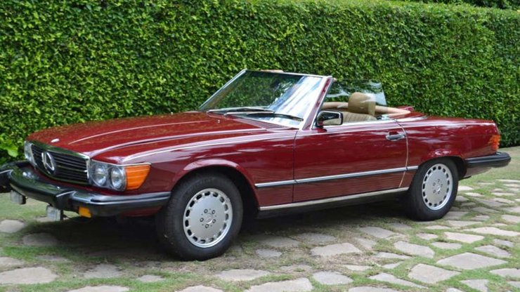 Mercedes 560SL, Дональд Трамп, авто Дональда Трампа