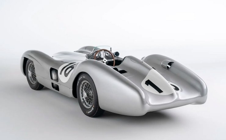 Mercedes W196 R Stromlinienwagen, Mercedes W196 1954, Mercedes W196, болид Mercedes