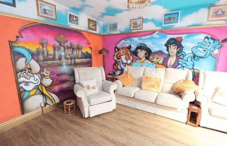 Необычный дом шокировал людей своим интерьером