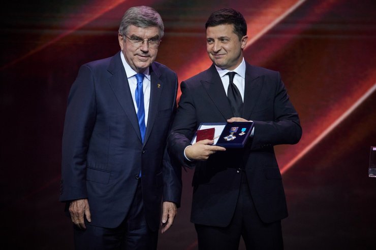 Володимир Зеленський Олімпіада в Україні