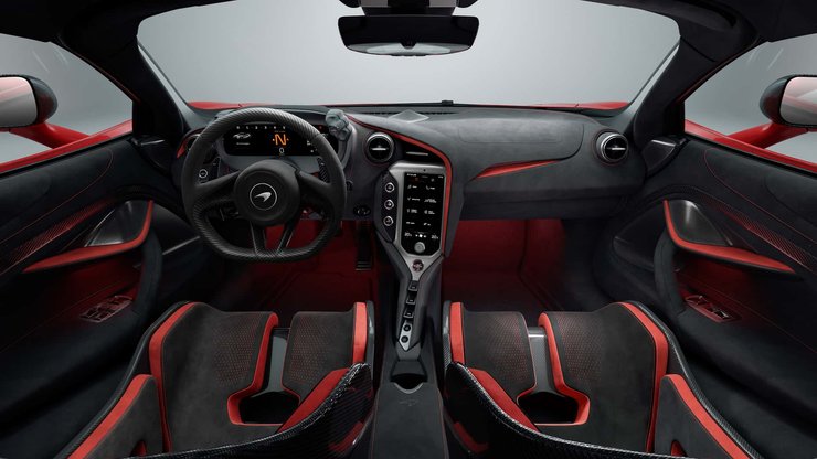 салон макларен 750с, McLaren 750S, McLaren 720S, новый McLaren 750S, McLaren 750S 2024, суперкар McLaren