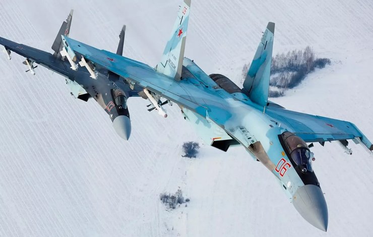 Российские истребители Су-35