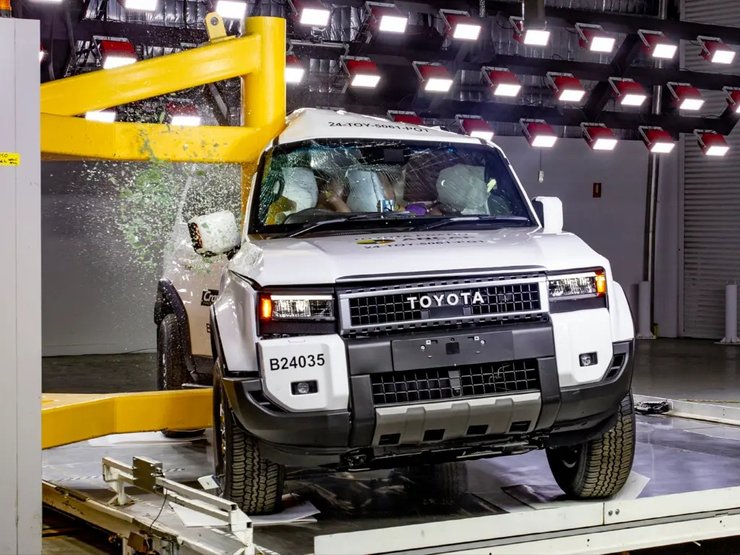 Toyota Land Cruiser Prado, Toyota Prado, Краш-тест Toyota Land Cruiser