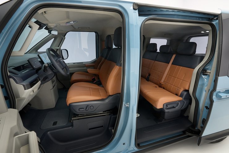 салон Kia PV5, новый Kia PV5, Kia PV5 2025, электромобиль Kia, минивэн Kia, Kia PV5 2025