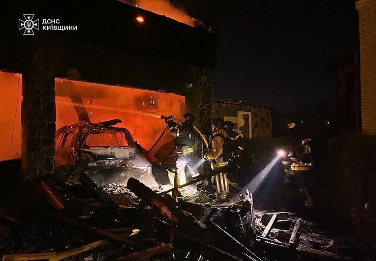 крюковщина, дрон, шахед, киевская область