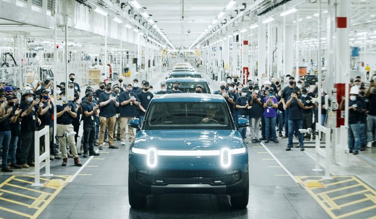 электрический пикап, запуск в производство, автомобильный завод