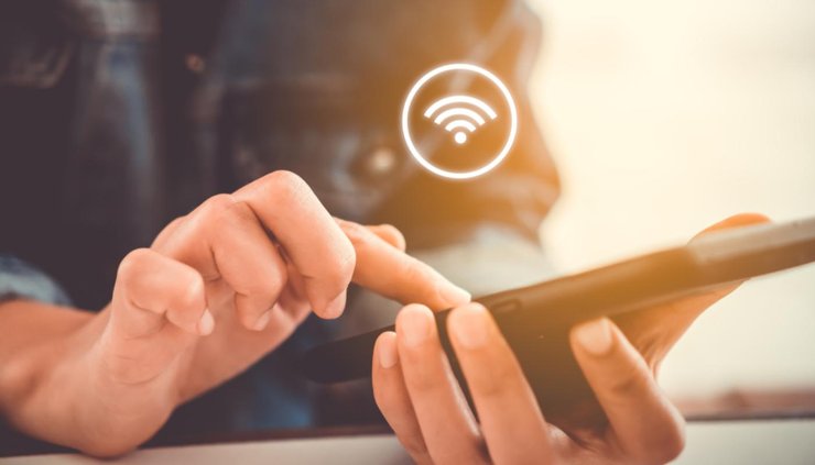 WiFi, смартфон