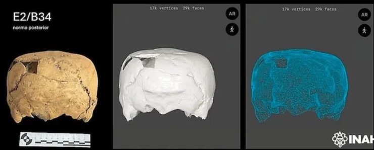 череп кубическая форма археология
