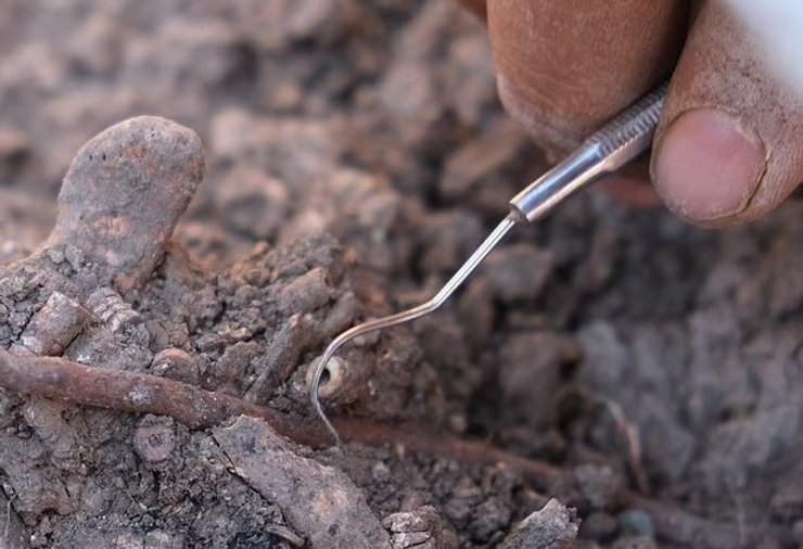 раскопки пирсинг археология