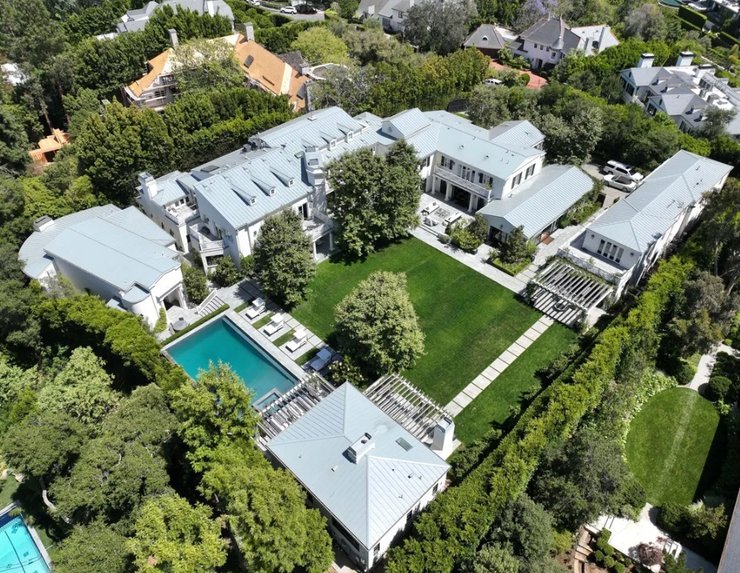 Бен Аффлек, новый дом, особняк в голливуде, беннифер, Дженнифер Лопес