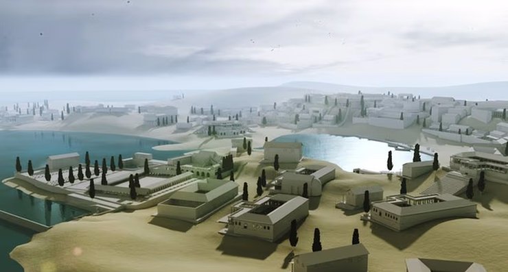 макет міста байї