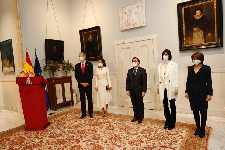 королева летиция, король филипп, королева испании, визит в швецию