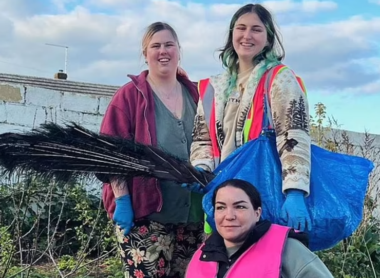 Павич полгода не давал покоя жителям британской деревни, Грейвсенд в графстве Кент, курьезы