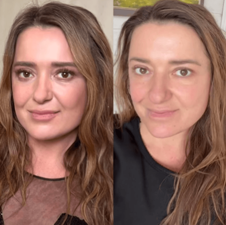 Могилевська без макіяжу