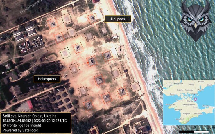 Нова авіабаза ЗС РФ, Арабатська стрілка