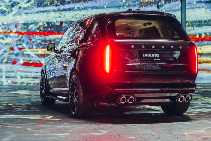 тюнинг рейндж ровер, Range Rover Brabus, Range Rover, тюнинг Range Rover, Range Rover 2023, Brabus 600