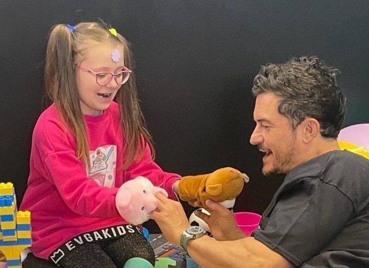 Орландо Блум, Україна