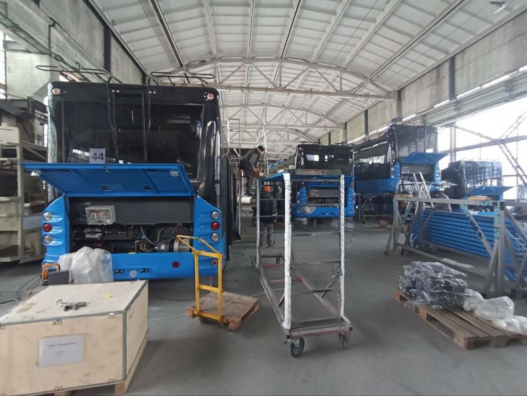 Тролейбус, транспорт, Політехносервіс, фото