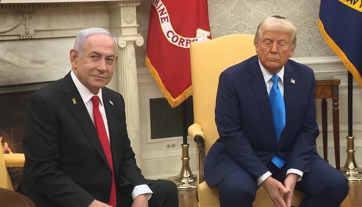 біньямін нетаньяху, дональд трамп