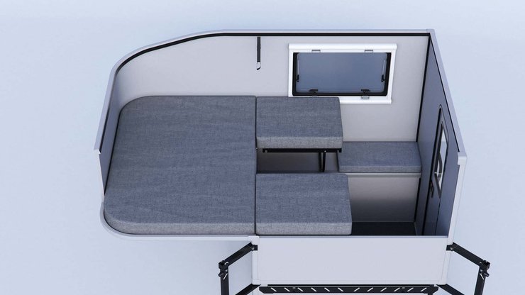 Ford Maverick, дом на колесах, автодом Ford, пикап Ford Maverick