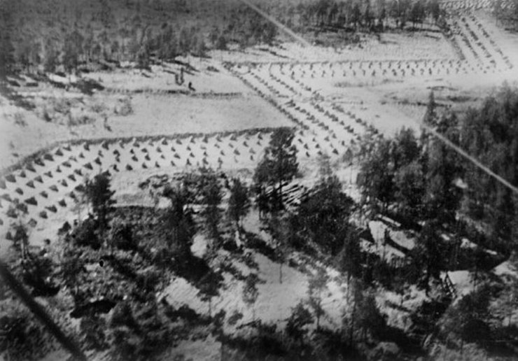 Фото "линии Манергейма" с высоты птичьего полета