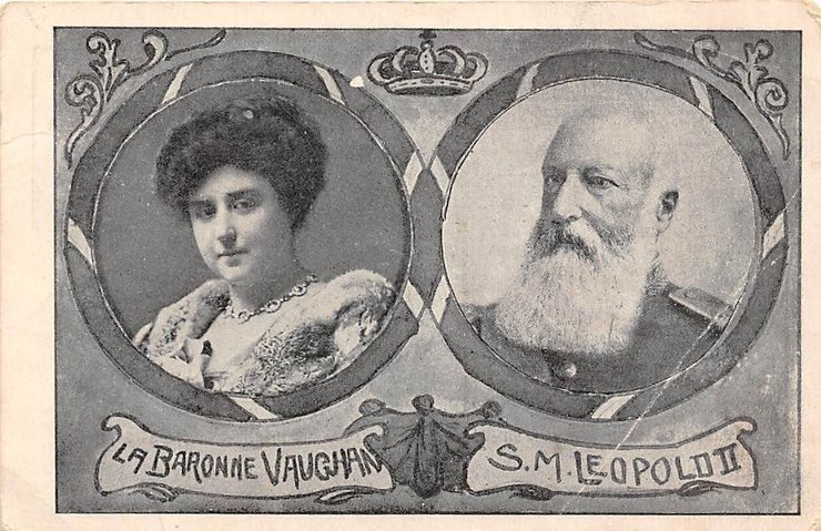 король леопольд, король бельгии, каролин делакруа, баронесса воган