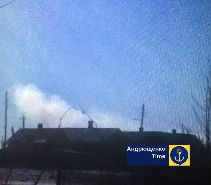 Последствия взрыва в Гранитном, Донбасс