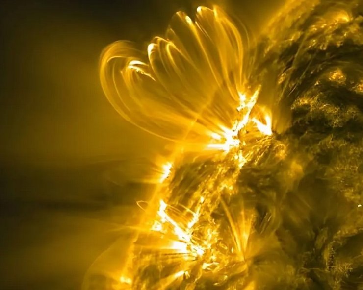 корональні петлі Сонце