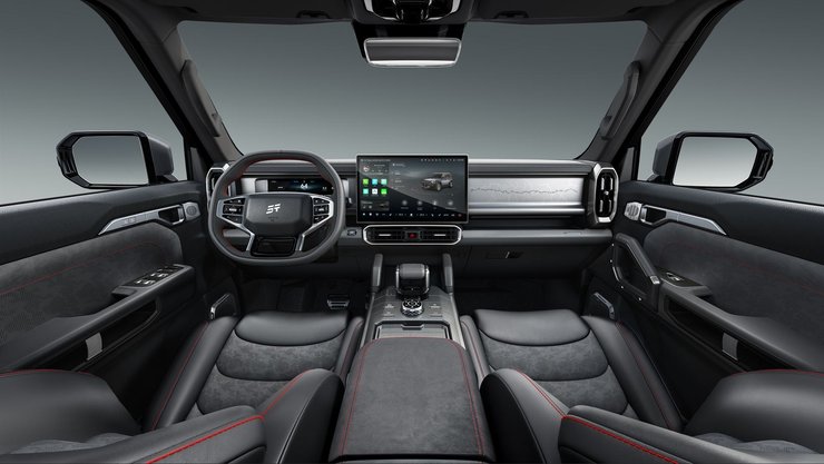 салон Jetour T2, новый Jetour T2, Jetour Shanhai T2, китайский внедорожник, внедорожник Jetour, внедорожник Jetour