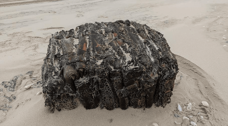 Гума, каучук, скарб, знахідка, викинуло на берег,
