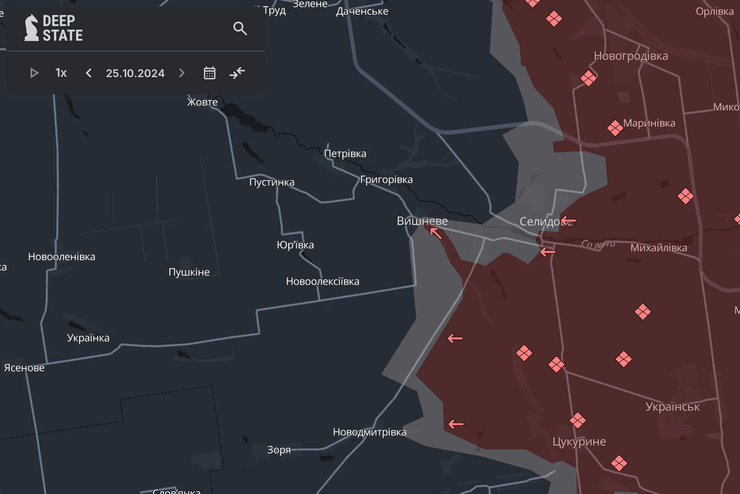 Карта бойових дій