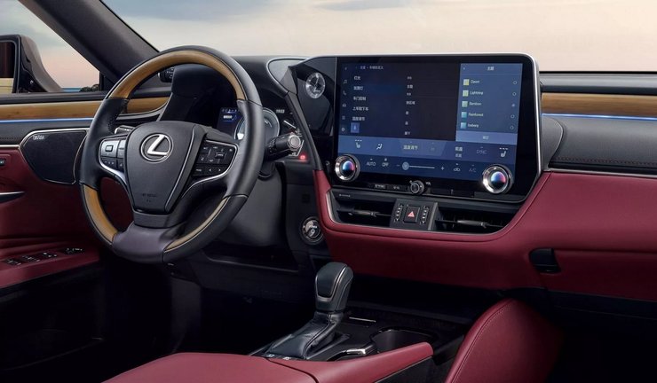 салон Lexus ES, новий Lexus ES, Lexus ES 2025, седан Lexus