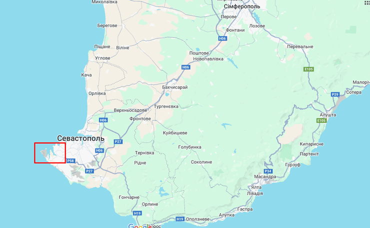 Район Казачье бухты в Севастополе