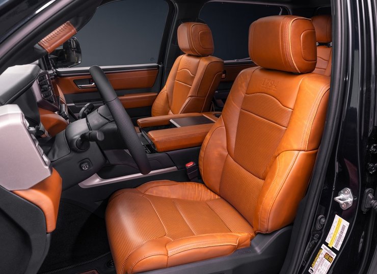 Салон Toyota Tundra, Toyota Tundra, Toyota Tundra 2024, нова Toyota Tundra, пікап Toyota