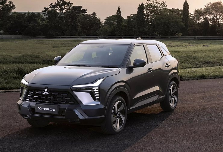 Mitsubishi Xforce, краш-тест Mitsubishi, новый Mitsubishi Xforce, кроссовер Mitsubishi