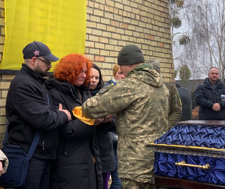 похорон, буча похорон,бондарів похорон