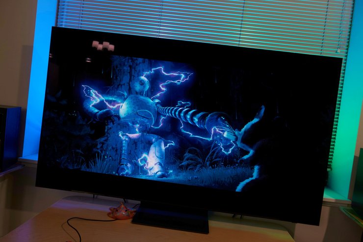 Samsung S90F oled телевизор обзор