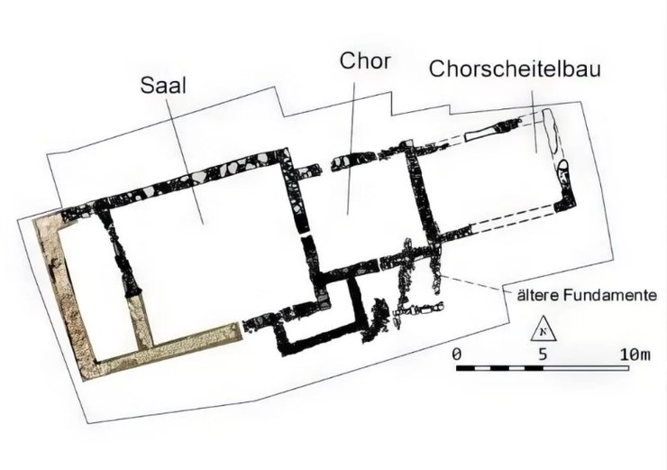 церква, археологія, археологи, розкопки, вапняк, фундамент, план, датування, історія, каплиця, будівля