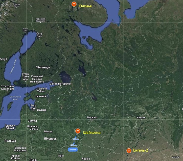 Обстрелы РФ, Ту-95, самолеты РФ, ракеты Х-101