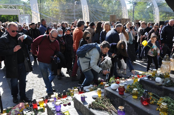 Бабин яр, Марш пам'яті, жертви нацизму, холокост