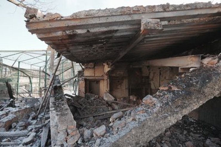 Удар ЗС РФ по Фельдман Екопарк під Харковом