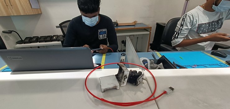 Испорченная зарядка