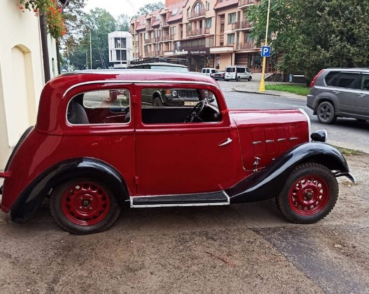 NSU Fiat 508, Fiat 508 Ballila, Fiat 508, ретро-авто, реставрація авто