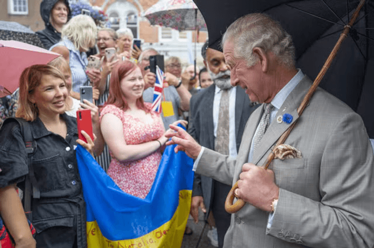 Король Чарльз, чарльз и беженцы, беженцы